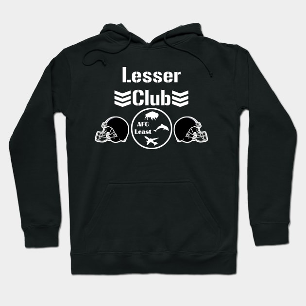 Lesser Club T-shirt Hoodie by singletclub